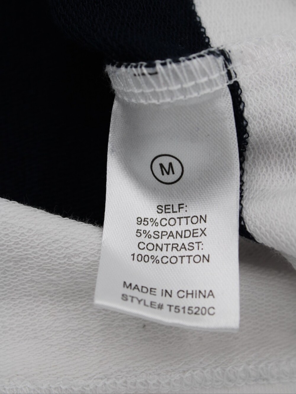 Fashion Nova Navy & White Striped Cropped Polo Top - Picture 3 of 7